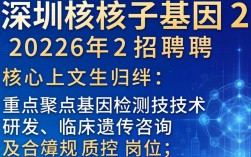 深圳核子基因招聘