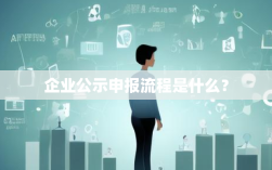 企业公示申报流程是什么？