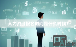 人力资源报名时间是什么时候？