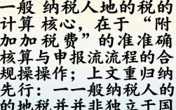 一般纳税人地税怎么算？一般纳税人地税计算方法详解
