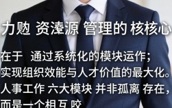人事工作六大模块有哪些？六大模块详细内容解析