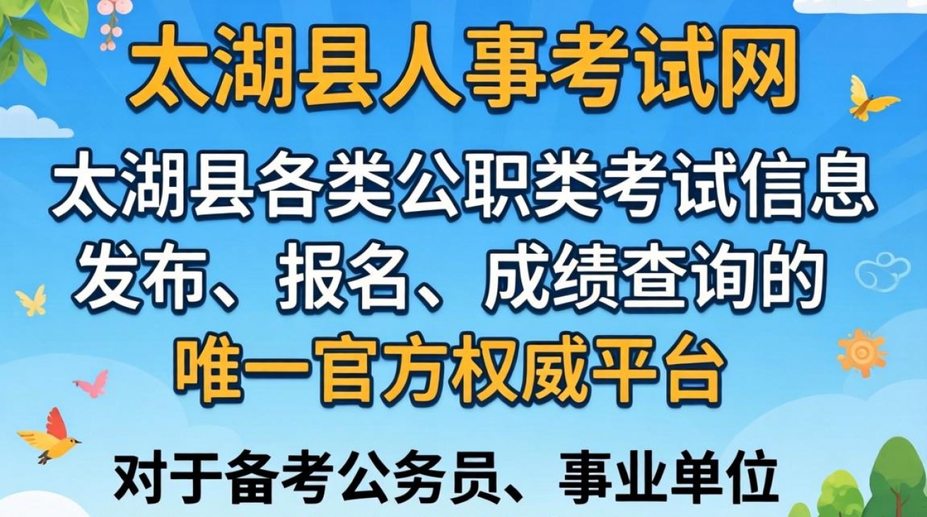 太湖县人事考试网官网入口在哪，太湖县人事考试网报名入口-图2