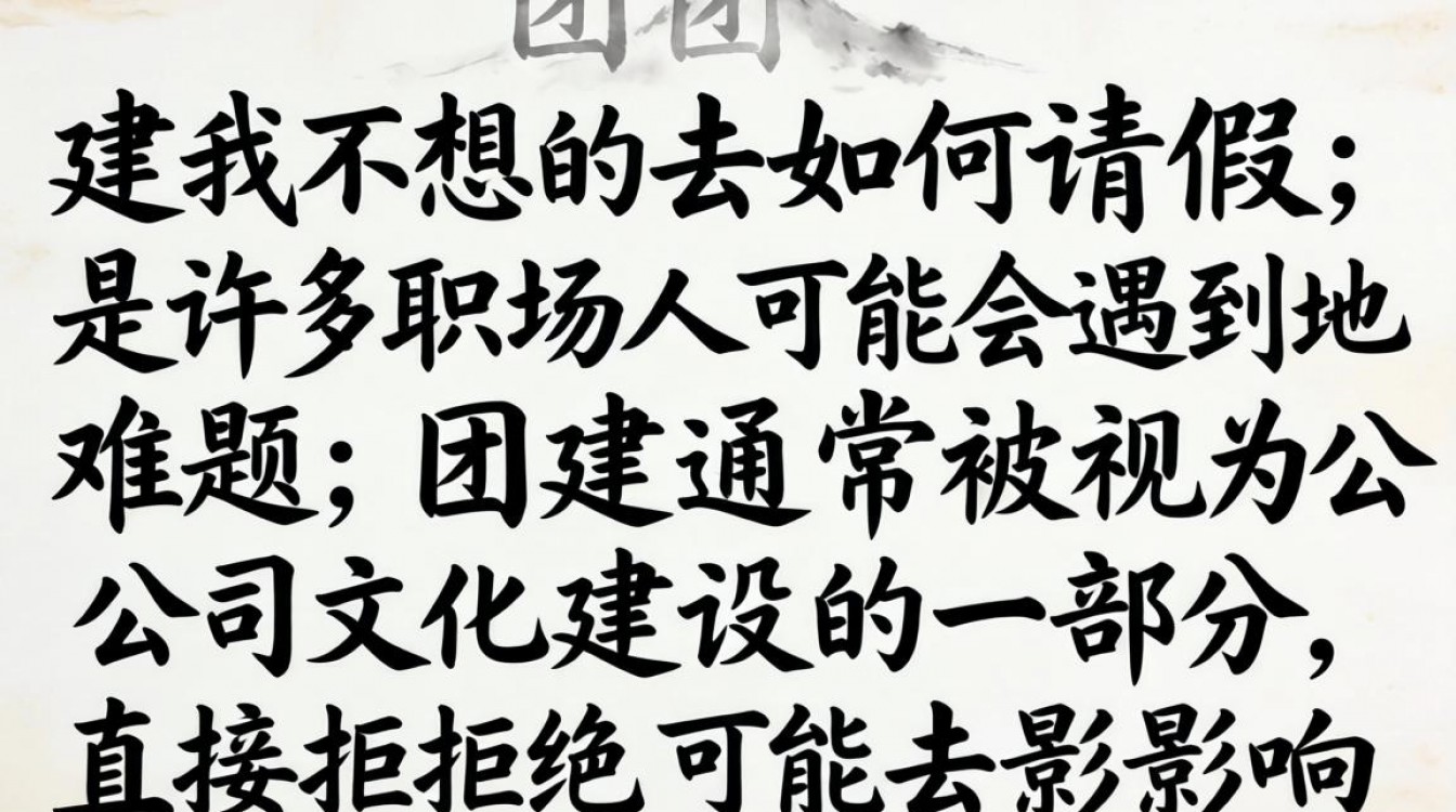 团建不想去怎么请假才能不被领导拒绝?-图2 团建不想去怎么请假才能不被领导拒绝?-图2
