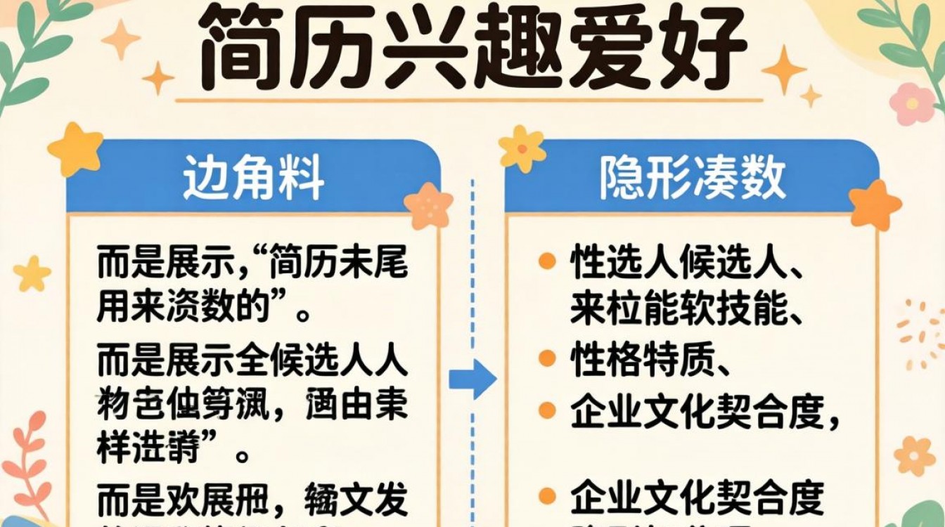 简历爱好怎么填，求职简历特长爱好怎么写最加分？-图1