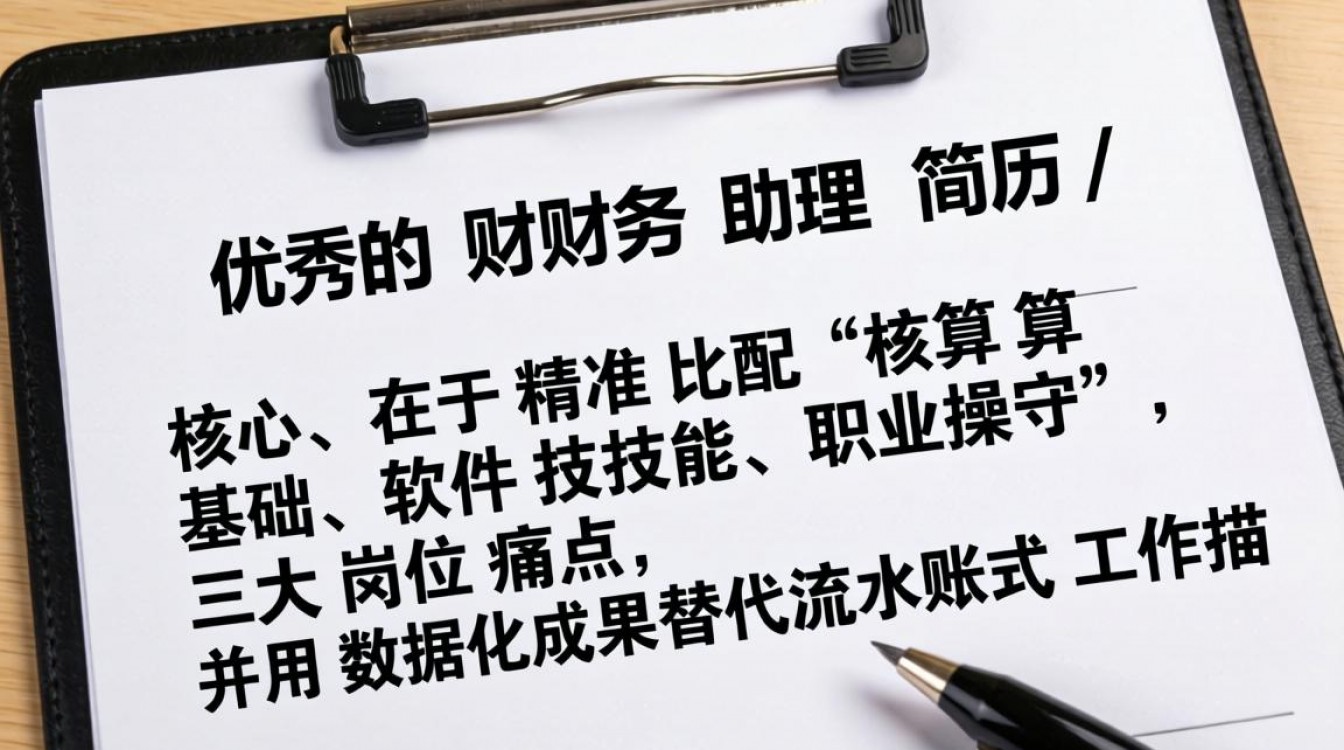 简历财务助理怎么写？财务助理简历模板哪里下载-图1