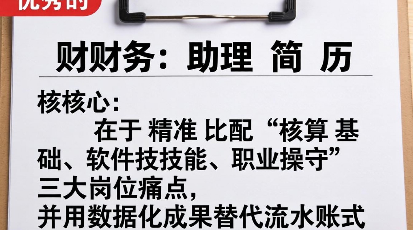简历财务助理怎么写？财务助理简历模板哪里下载-图2