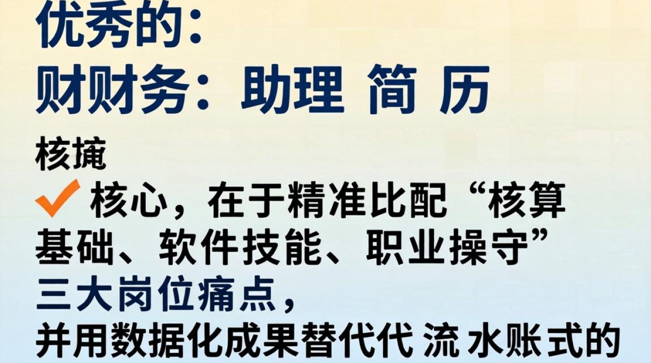 简历财务助理怎么写？财务助理简历模板哪里下载-图3
