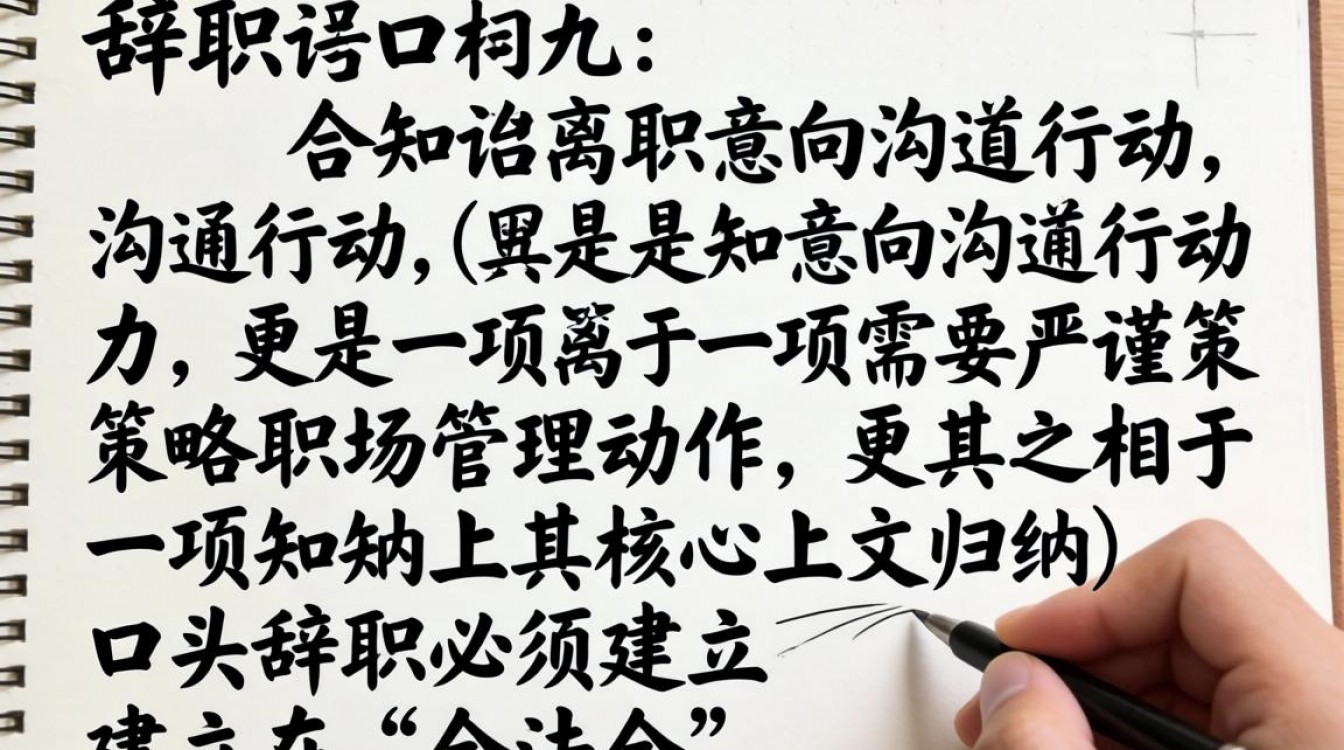 口头辞职如何说比较好？口头辞职怎么说才得体？-图1
