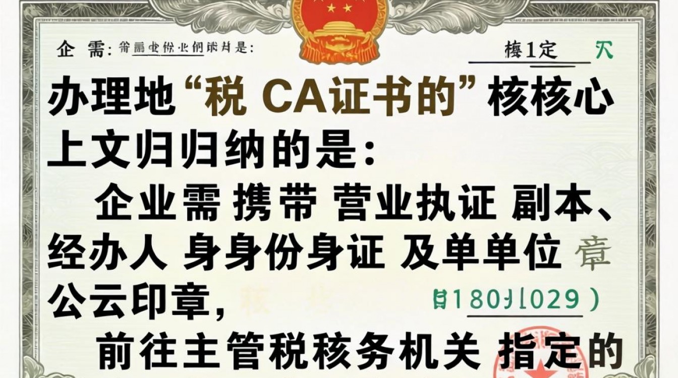 地税ca证书怎么办理?地税CA证书办理流程及费用详解-图2 地税ca证书怎么办理?地税CA证书办理流程及费用详解-图2