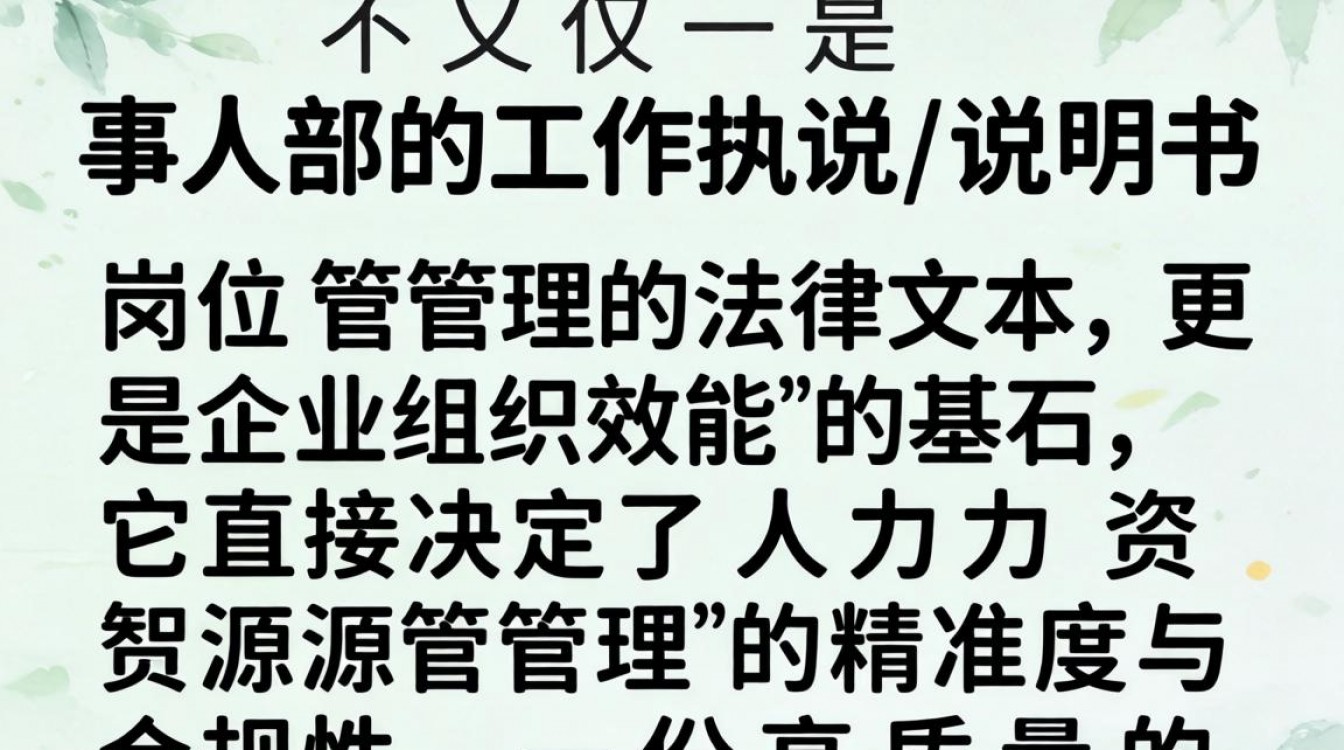 人事部工作说明书怎么写？最新人事部岗位职责说明书范本，人事部主要工作内容有哪些-图1