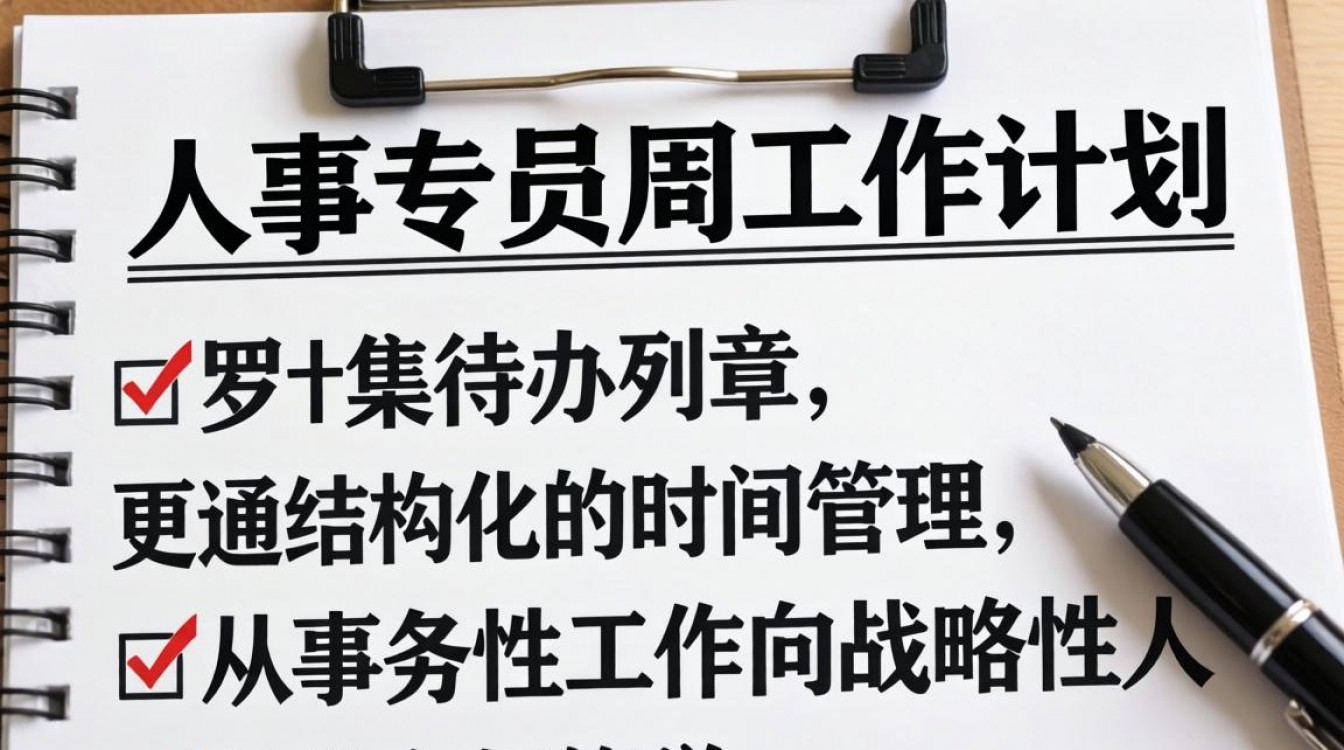人事专员周工作计划怎么写？人事专员周工作计划模板范文-图3