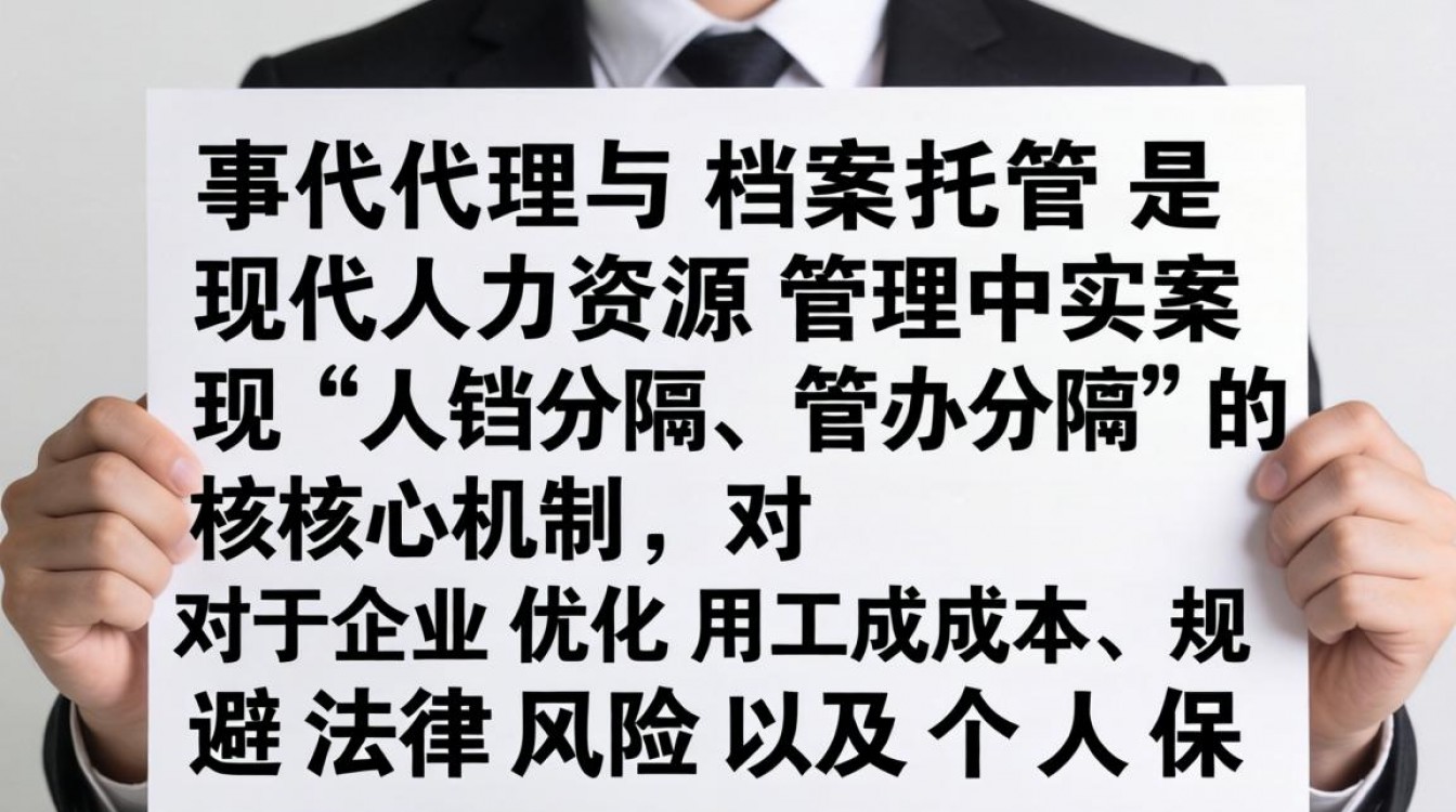 人事代理与档案托管有什么区别，个人档案怎么托管？-图1