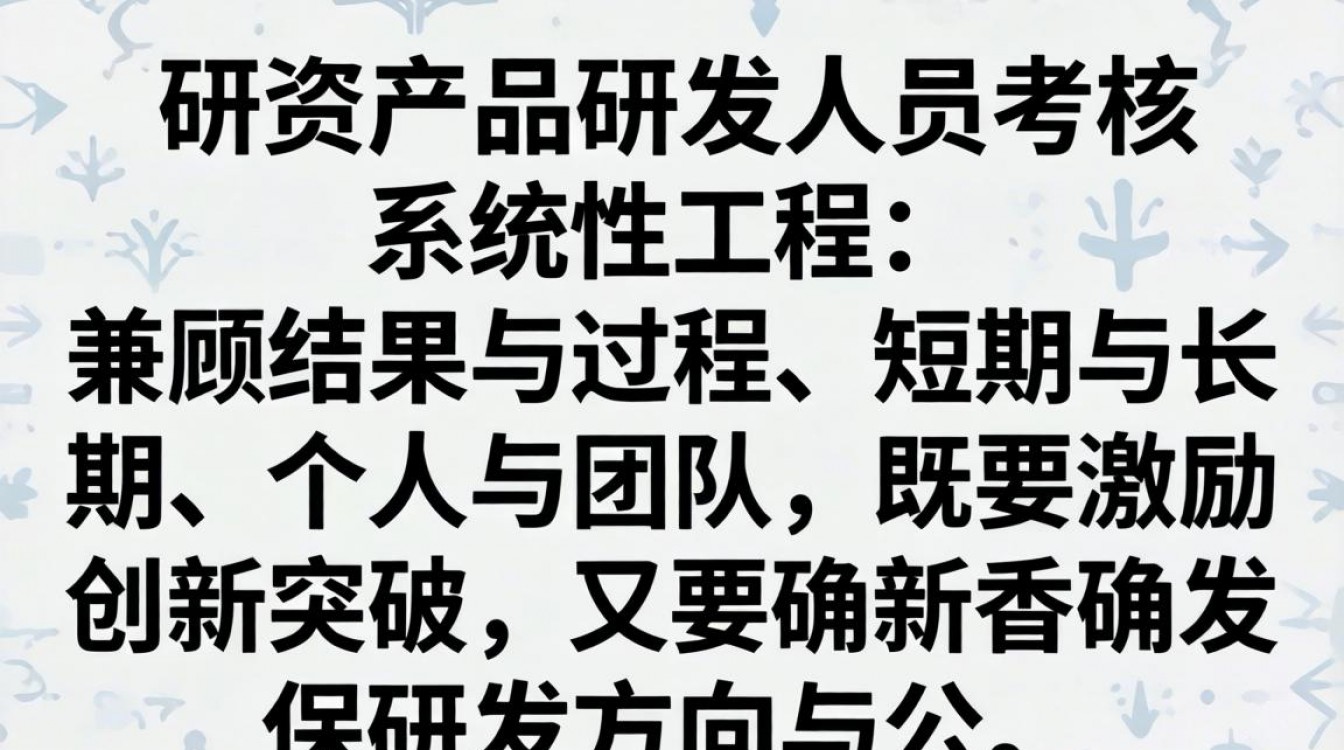 产品研发人员考核怎么做?如何避免唯KPI导向?-图2 产品研发人员考核怎么做?如何避免唯KPI导向?-图2