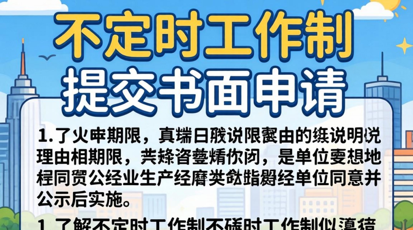 如何申请实施不定时工作制?-图2 如何申请实施不定时工作制?-图2