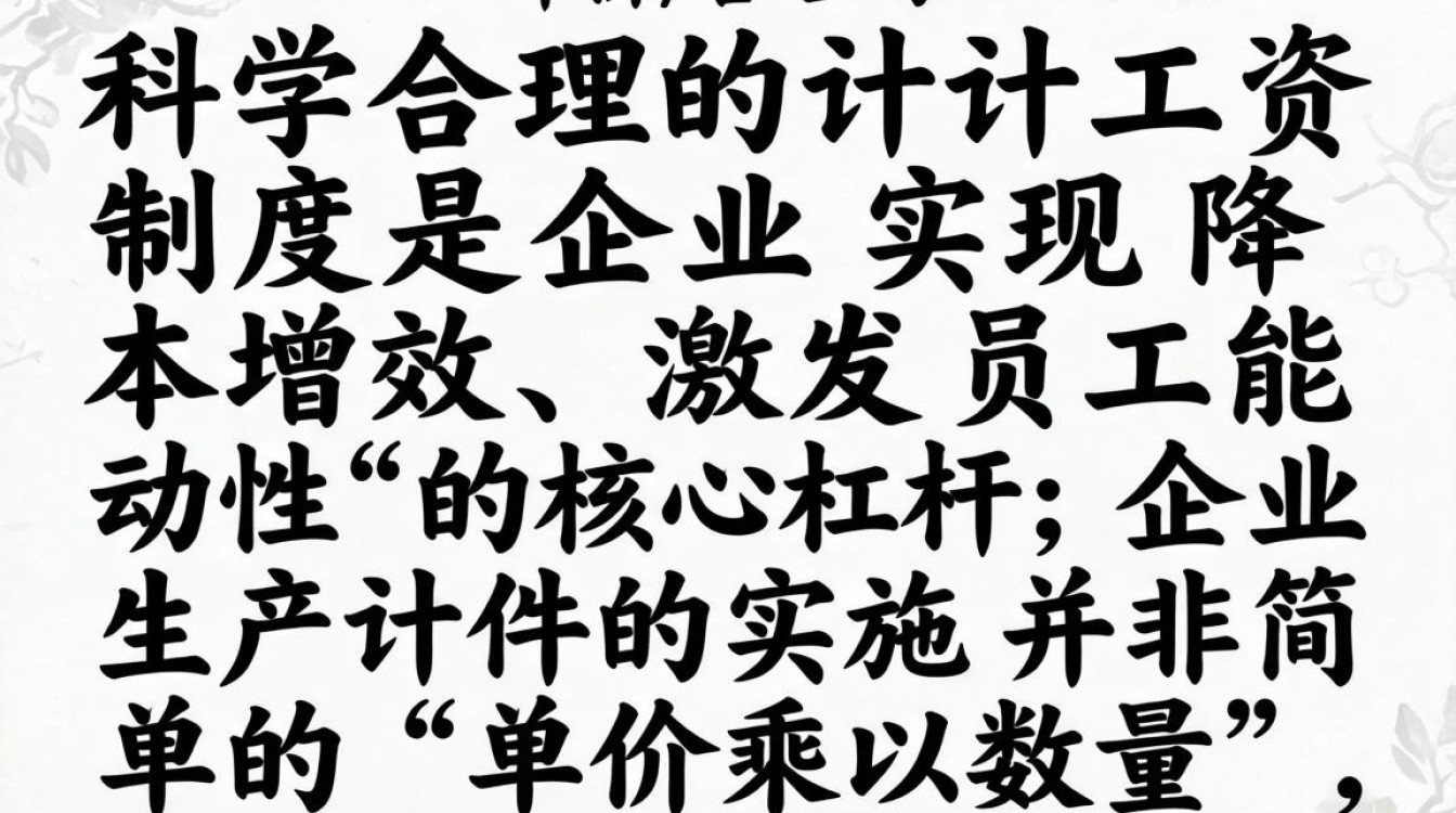 公司生产如何计件？车间计件工资方案怎么制定？-图1