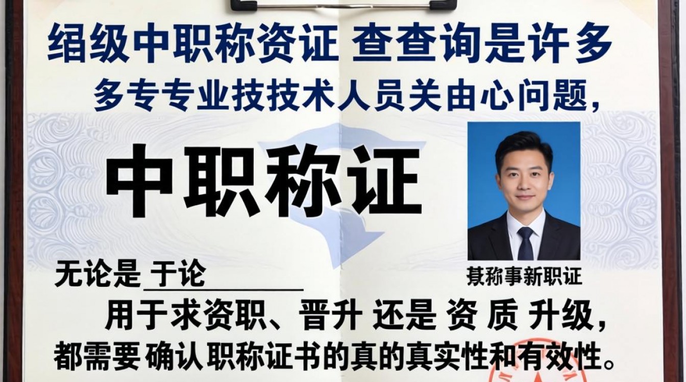 中级职称证如何查询?官方渠道步骤有哪些?-图1 中级职称证如何查询?官方渠道步骤有哪些?-图1