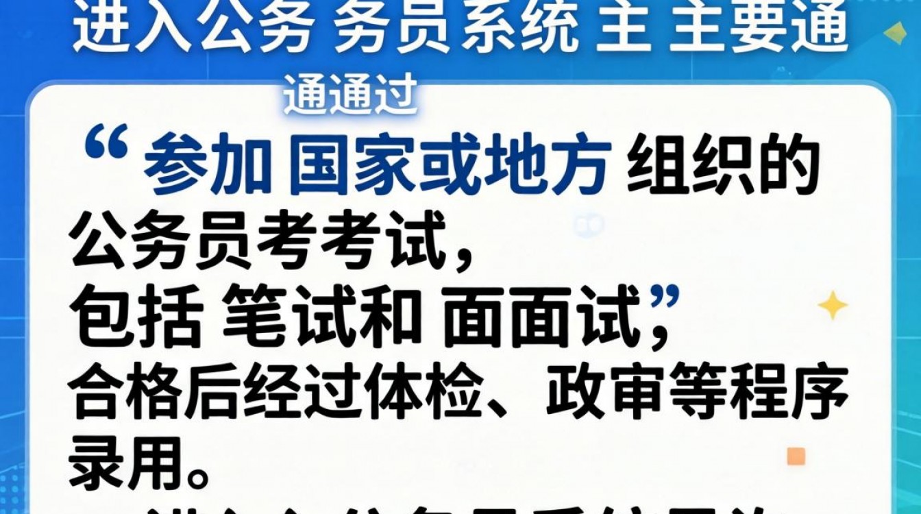 如何顺利进入公务员系统？-图3