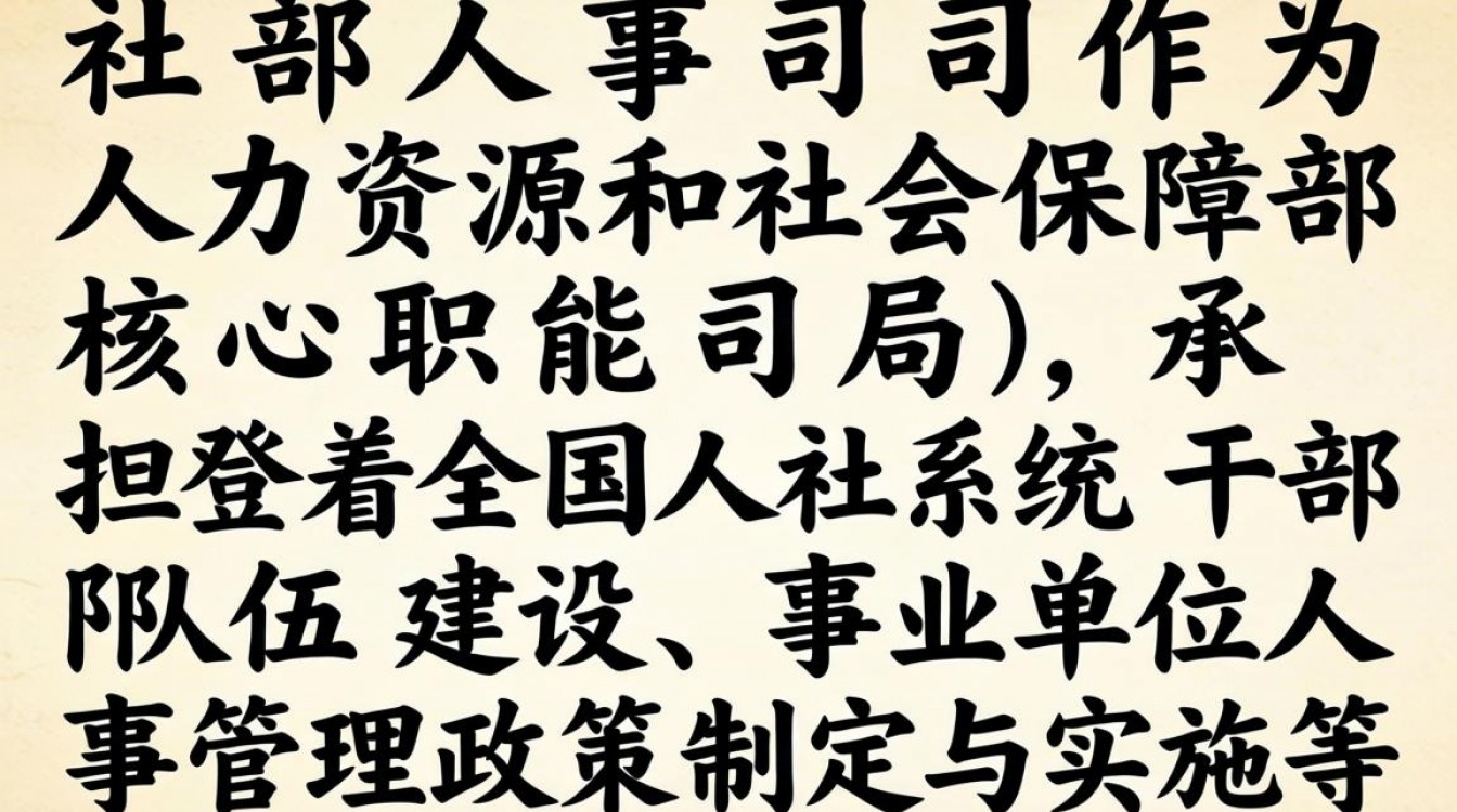 人社部人事司主要管什么？人社部人事司职能职责详解-图2