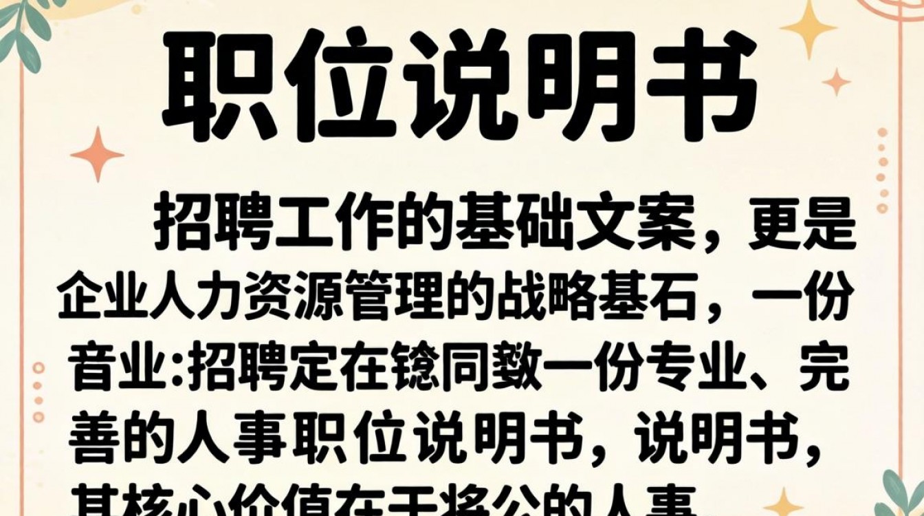 人事职位说明书怎么写？人事专员岗位职责说明书模板-图2