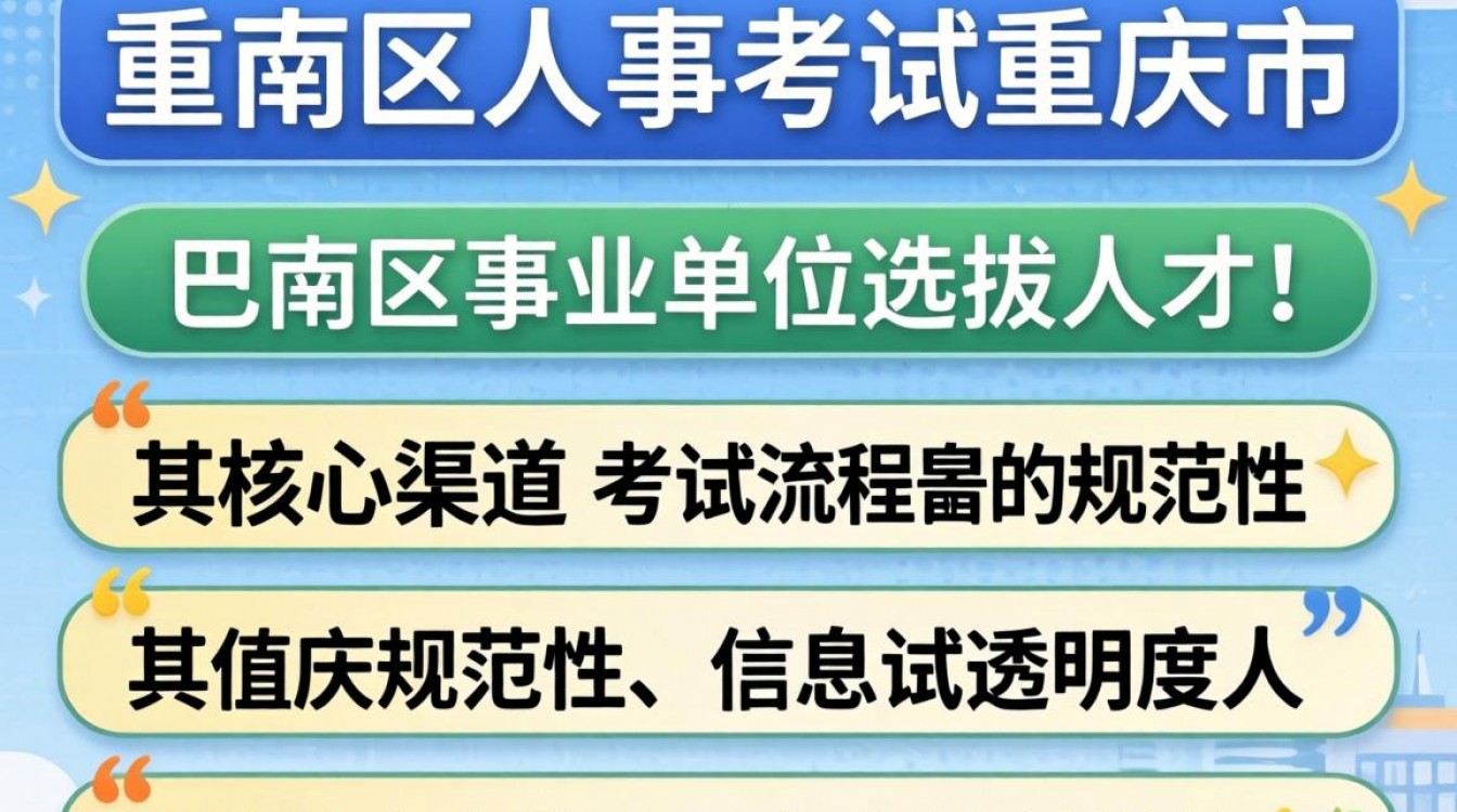 巴南区人事考试公告在哪看，巴南区人事考试报名时间是什么时候-图3