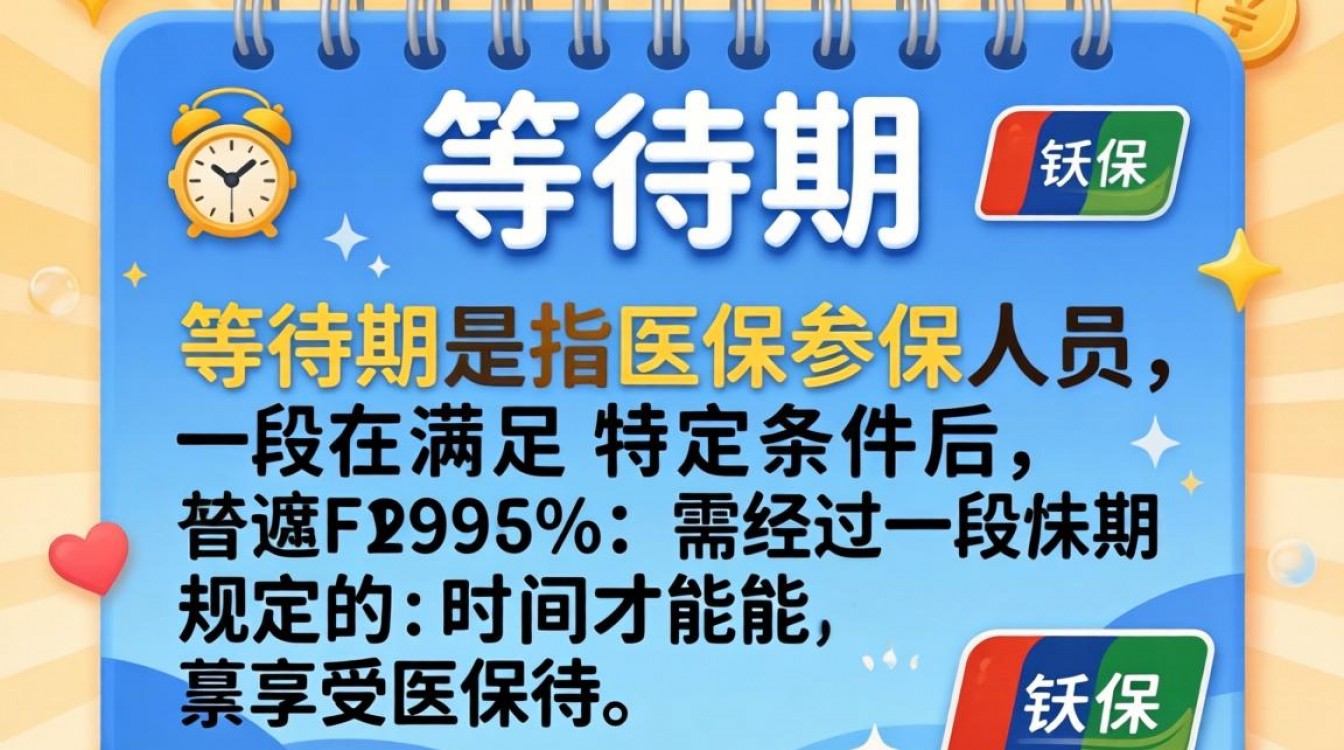 医保等待期到底怎么算?起算日和时长规则详解-图1 医保等待期到底怎么算?起算日和时长规则详解-图1