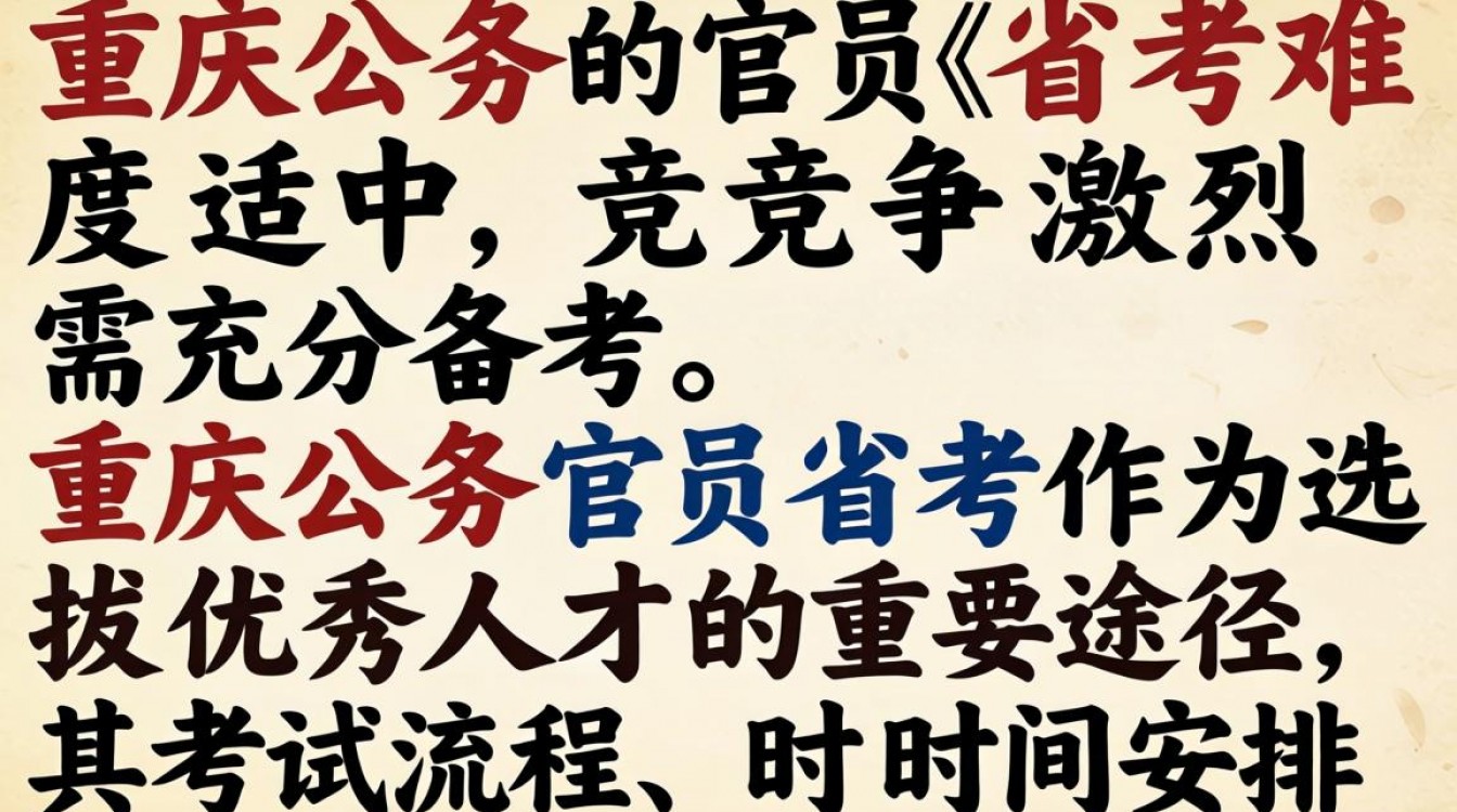 重庆公务员省考究竟如何进行?-图3 重庆公务员省考究竟如何进行?-图3