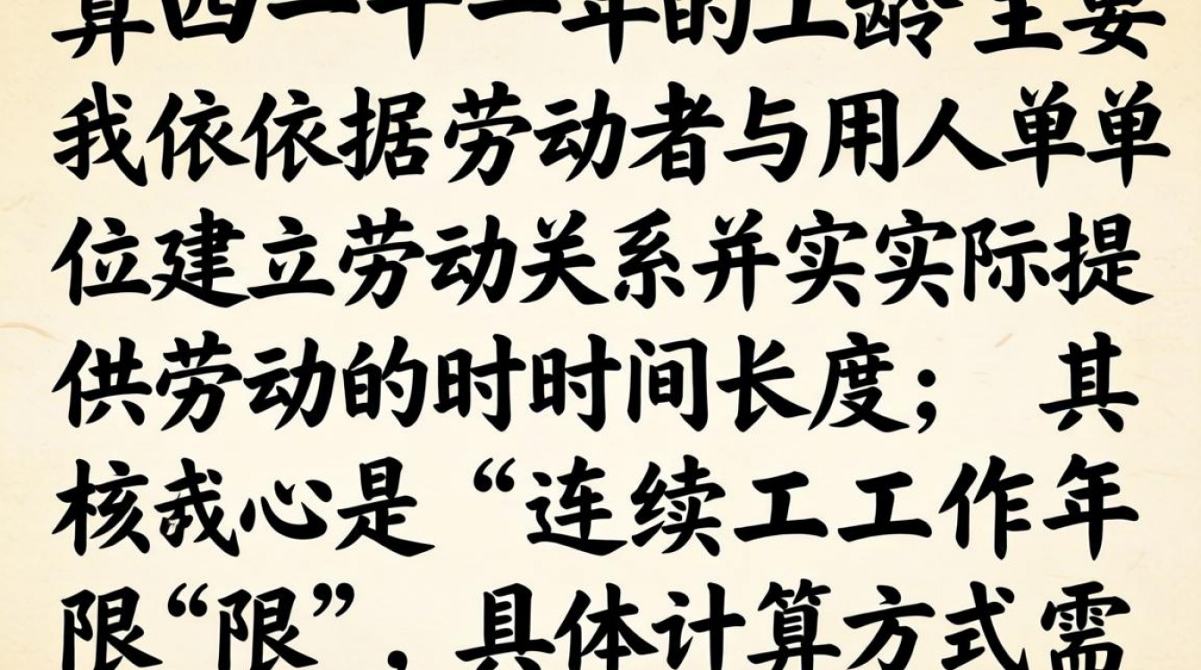 四十年工龄具体怎么算?不同情况计算方法一样吗?-图2 四十年工龄具体怎么算?不同情况计算方法一样吗?-图2