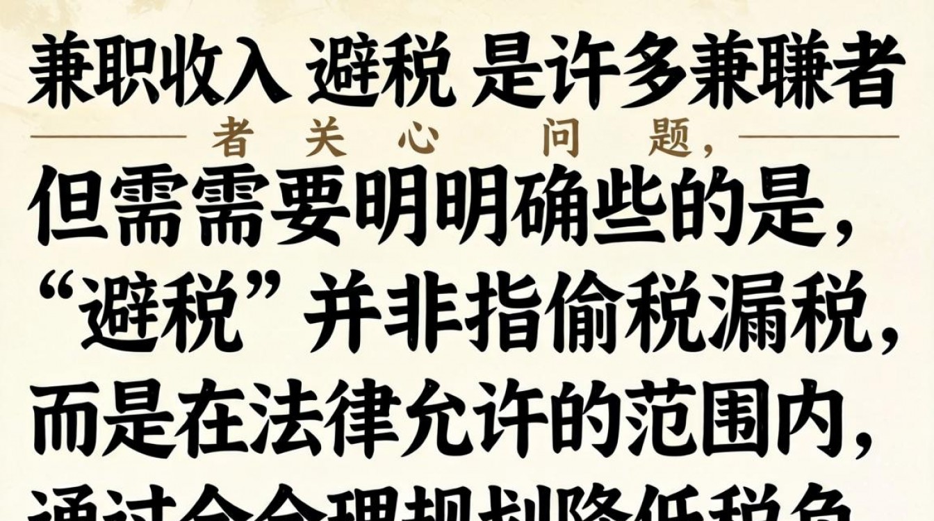 兼职项目如何合法避税?个人兼职收入税务怎么优化?-图3 兼职项目如何合法避税?个人兼职收入税务怎么优化?-图3