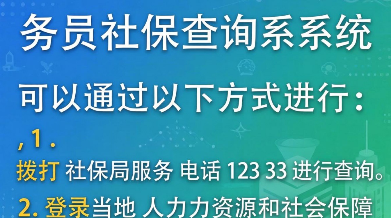 如何查询公务员社保信息？-图2