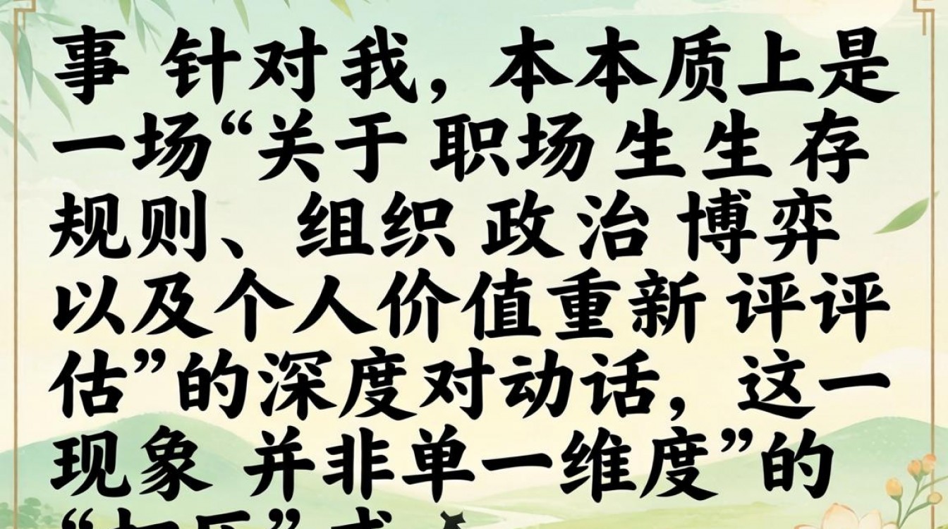 人事针对我-图1 人事针对我-图1