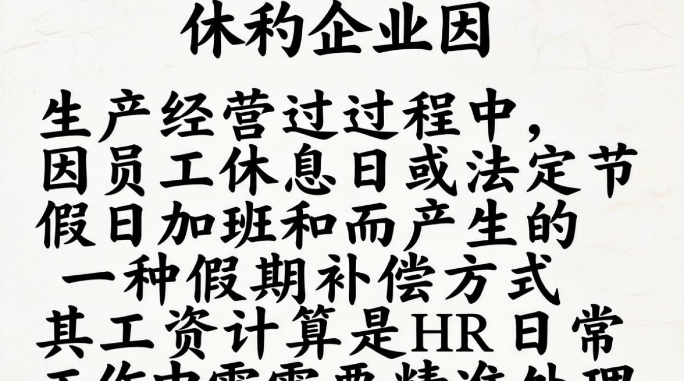 调休期间工资怎么算？HR计算规则与法律依据是什么？-图2