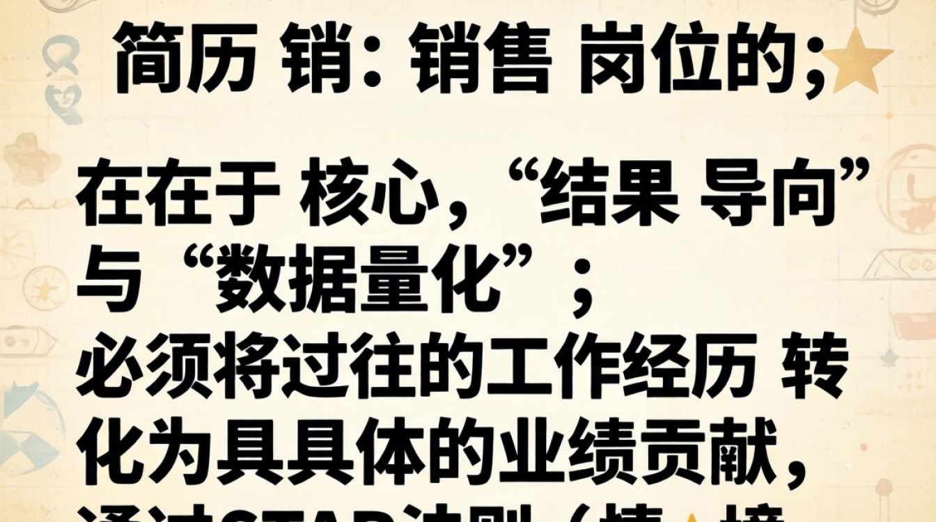 简历销售怎么填?销售简历工作描述填写技巧-图1 简历销售怎么填?销售简历工作描述填写技巧-图1