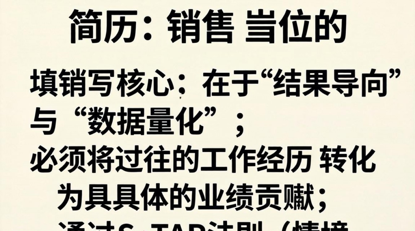 简历销售怎么填?销售简历工作描述填写技巧-图3 简历销售怎么填?销售简历工作描述填写技巧-图3