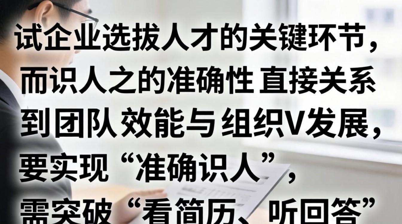面试识人怎么高效准确?实用技巧有哪些?-图1 面试识人怎么高效准确?实用技巧有哪些?-图1