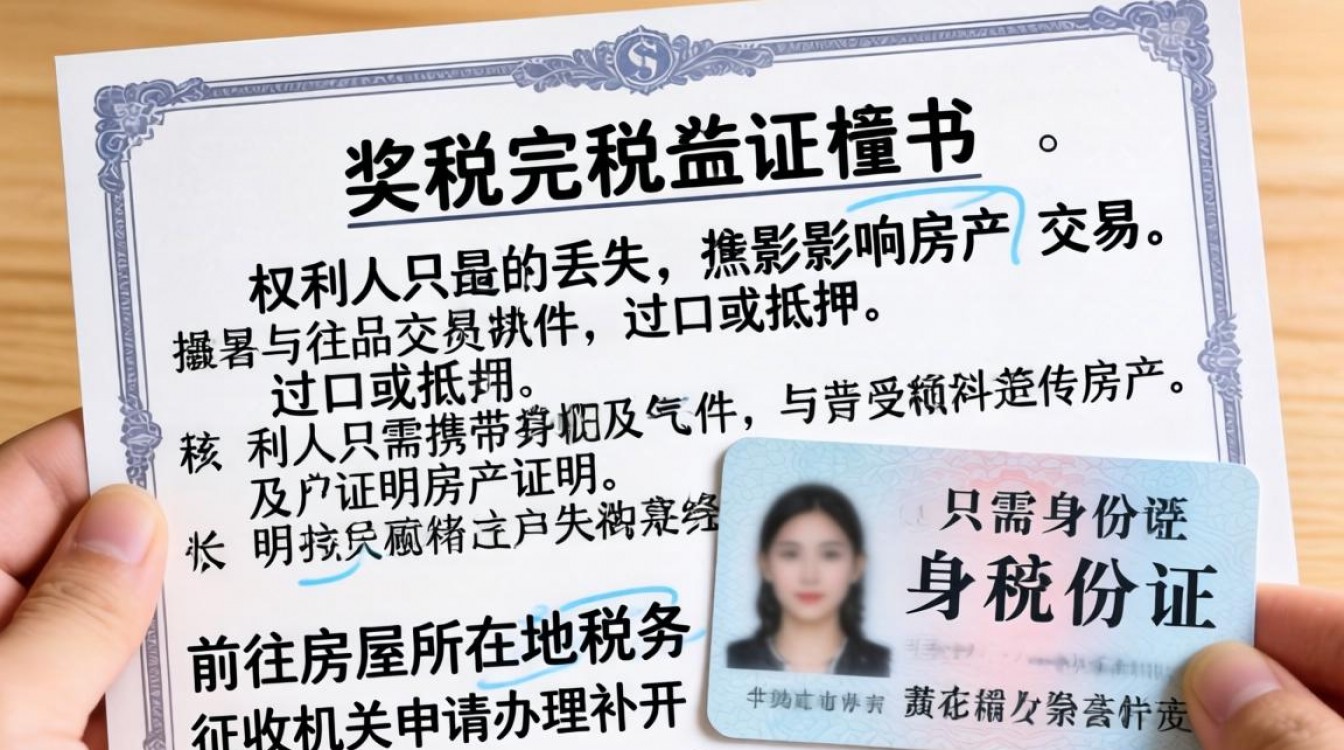契税单丢了怎么办？如何补办契税完税证明？-图3