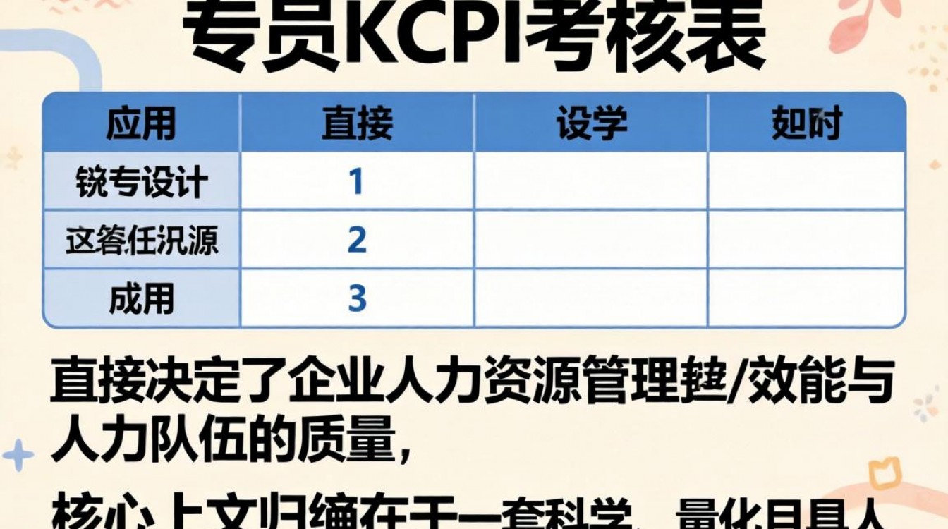 人事专员kpi考核表怎么写？最新人事专员绩效考核模板下载-图1