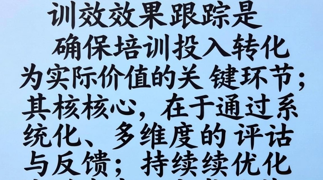 培训效果跟踪怎么做才能确保培训真正落地见效？-图3