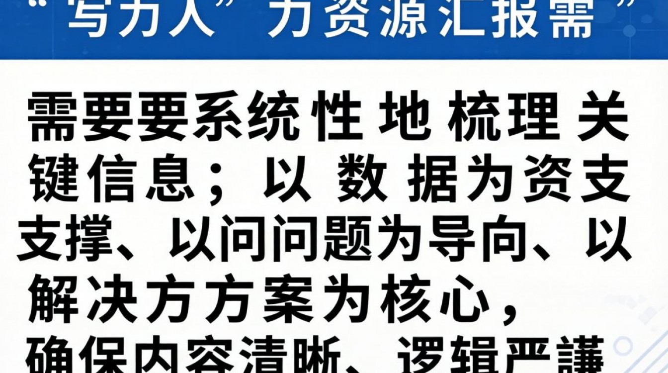 如何高效撰写专业人力资源汇报？新手必看技巧有哪些？-图2