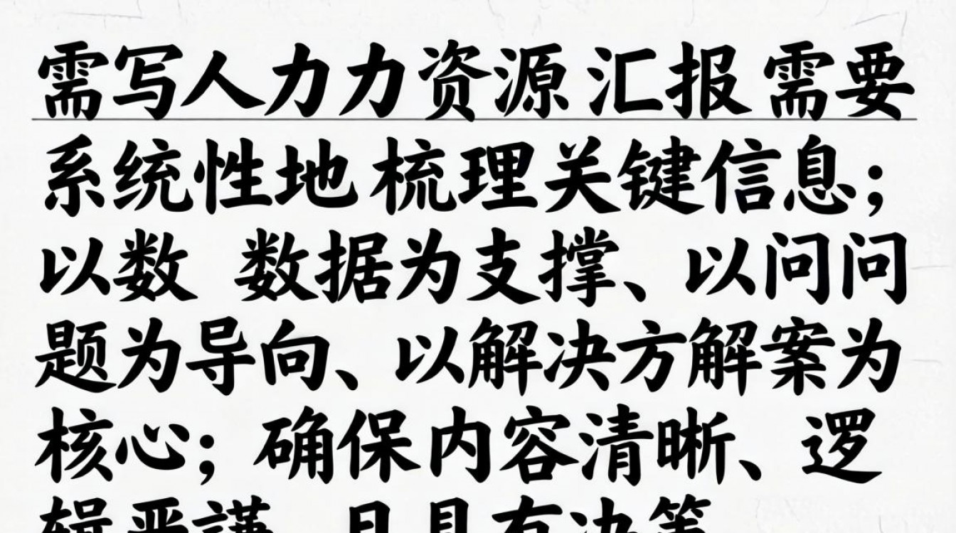如何高效撰写专业人力资源汇报？新手必看技巧有哪些？-图3