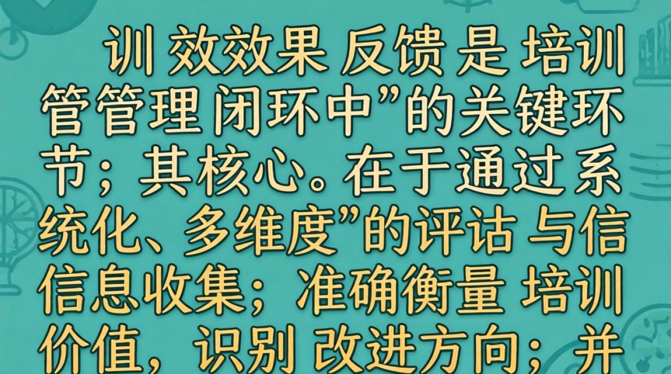 如何有效反馈培训效果,提升员工能力与组织绩效?-图1 如何有效反馈培训效果,提升员工能力与组织绩效?-图1
