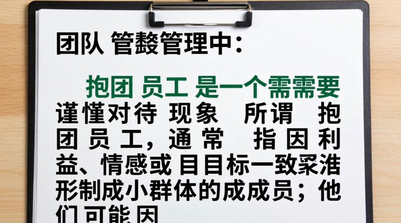 抱团员工难管理?3招拆解小团体,让团队回归高效协作!-图2 抱团员工难管理?3招拆解小团体,让团队回归高效协作!-图2
