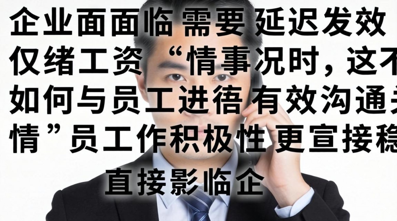 延迟发工资怎么跟员工沟通?员工抵触情绪如何化解?-图1 延迟发工资怎么跟员工沟通?员工抵触情绪如何化解?-图1