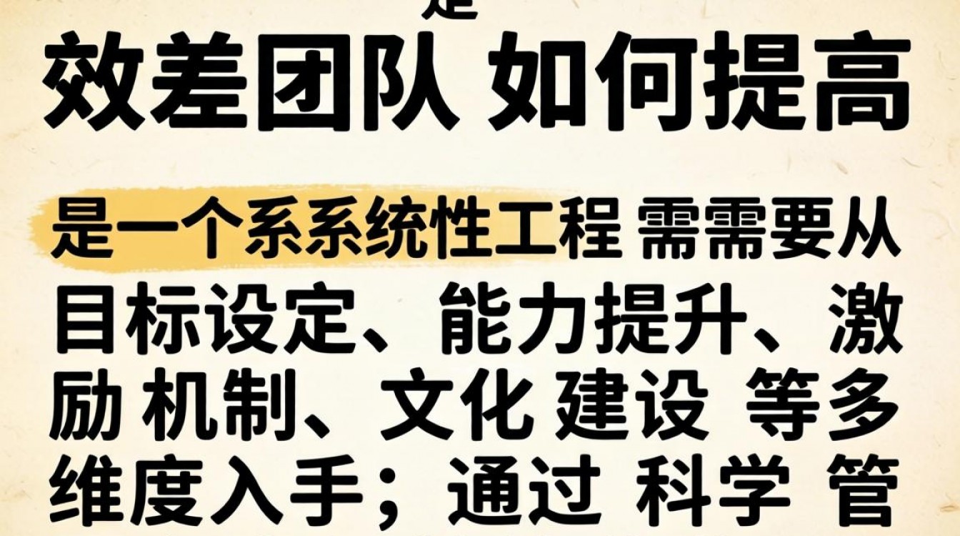 绩效差的团队,如何有效提升绩效?-图2 绩效差的团队,如何有效提升绩效?-图2