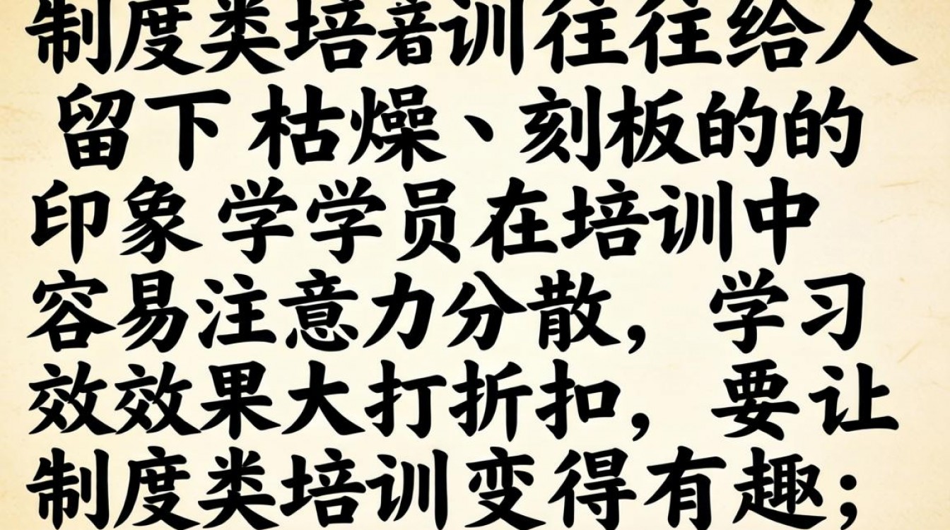 制度类培训如何变有趣?3个方法让学员主动学不犯困-图2 制度类培训如何变有趣?3个方法让学员主动学不犯困-图2