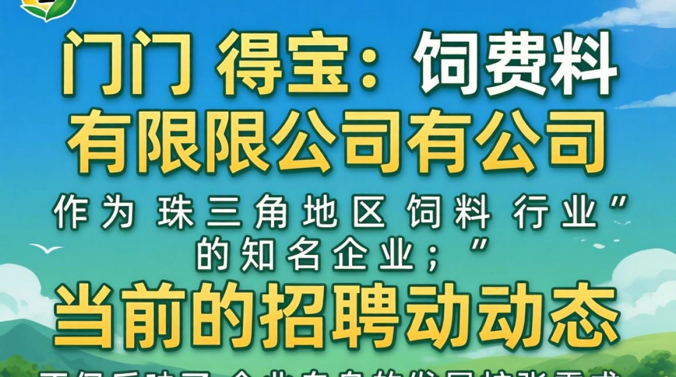 江门得宝饲料招聘-图2 江门得宝饲料招聘-图2