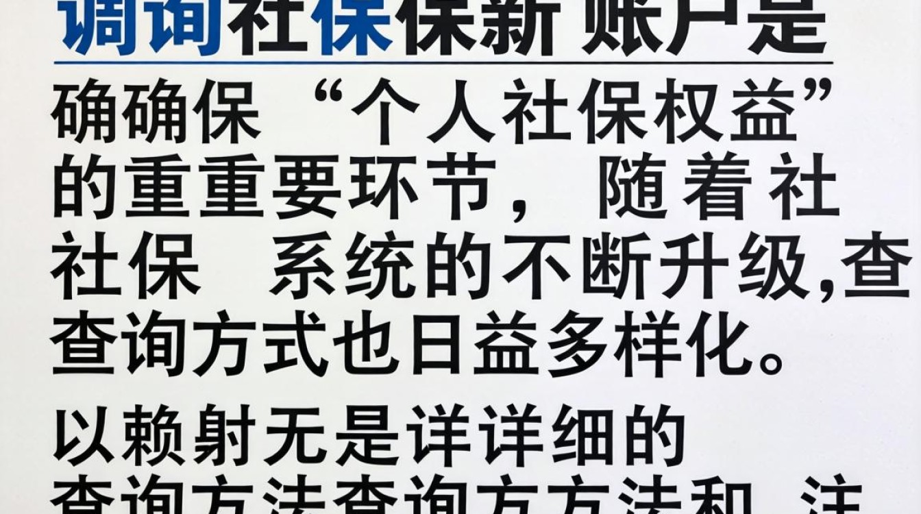 如何查询社保新账户？线上渠道入口在哪？社保新账户查询入口-图2